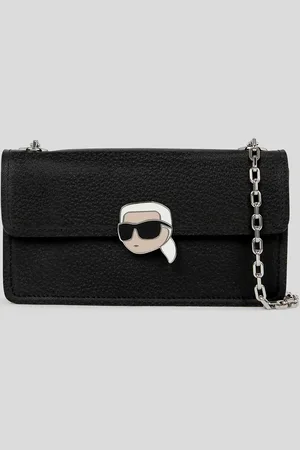 Karl Lagerfeld Ikon Pebble Pouch, Woman, , Size: One size