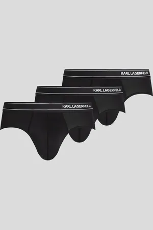 Karl Lagerfeld Karl Logo Lightweight Briefs – 3-pack, Man, , Size: XS