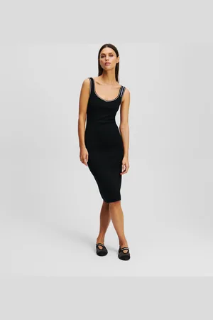 Karl Lagerfeld Karl Essential Knitted Dress, Woman, , Size: XS