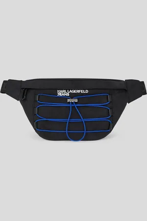 Karl Lagerfeld Utility Drawstring Belt Bag, Man, , Size: One size