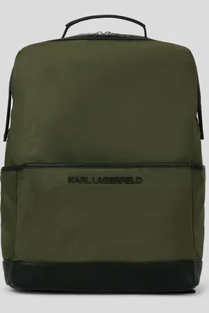 Karl Lagerfeld K/essential Nylon Backpack, Man, , Size: One size