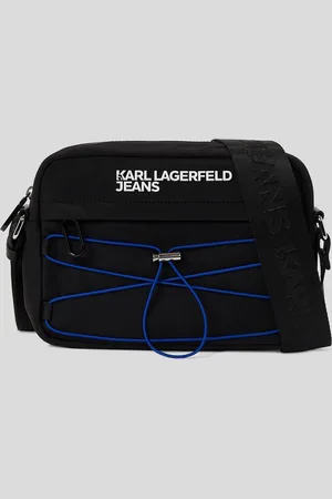 Karl Lagerfeld Utility Drawstring Crossbody Bag, Man, , Size: One size