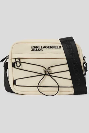 Karl Lagerfeld Utility Drawstring Crossbody Bag, Man, , Size: One size