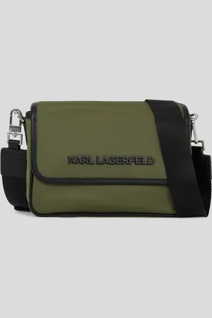 Karl Lagerfeld K/essential Nylon Crossbody Bag, Man, , Size: One size