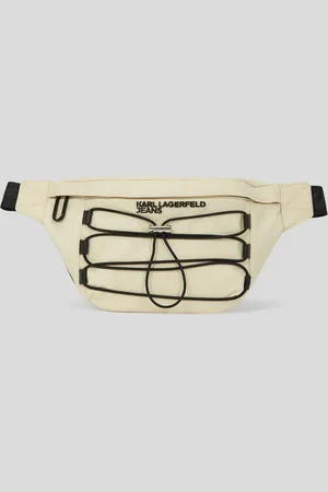 Karl Lagerfeld Utility Drawstring Belt Bag, Man, , Size: One size