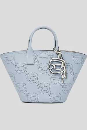Karl Lagerfeld Ikon Perforated Tote Bag, Woman, , Size: One size