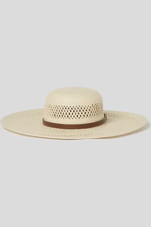Karl Lagerfeld K/autograph Straw Hat, Woman, , Size: S/M