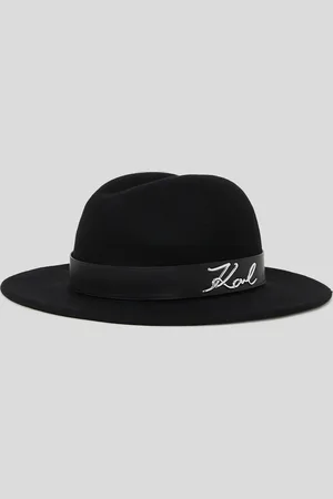 Karl Lagerfeld K/signature Fedora, Woman, , Size: S/M