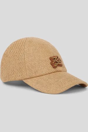 Karl Lagerfeld K/autograph Straw Cap, Woman, , Size: One size