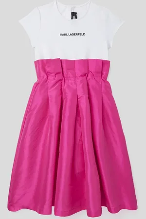 Karl Lagerfeld Girls Color-block Party Dress, unisex, , Size: 2Y