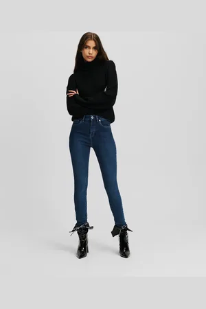 Karl Lagerfeld Klj High-rise Skinny Jeans, Woman, , Size: 2430