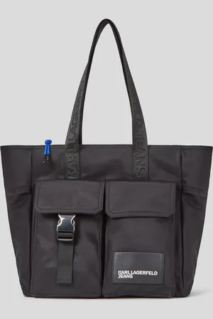 Karl Lagerfeld Klj Street Nylon Tote Bag, Woman, , Size: One size