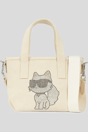 Karl Lagerfeld Ikon Choupette Rhinestone Small Shopper, Woman, , Size: One size