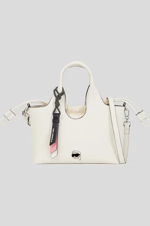 Karl Lagerfeld Ikon Small Grainy Tote Bag, Woman, , Size: One size