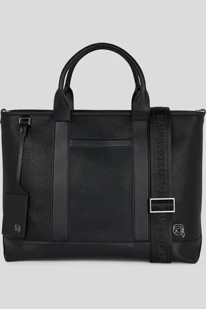 Karl Lagerfeld Ikon Outline Tote Bag, Man, , Size: One size