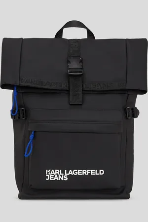 Karl Lagerfeld Coated Backpack, Man, , Size: One size