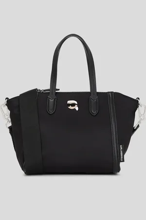Karl Lagerfeld Ikon Nylon Small Tote Bag, Woman, , Size: One size