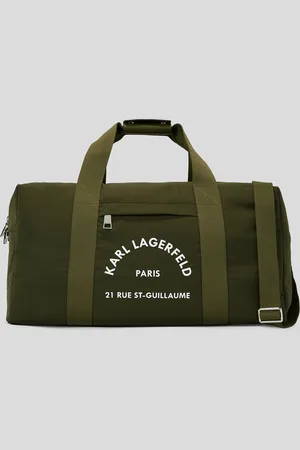Karl Lagerfeld Rue St-guillaume Nylon Weekender Bag, Man, , Size: One size
