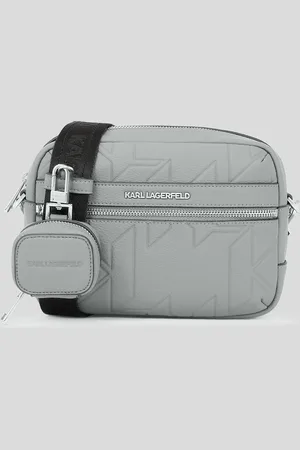 Karl Lagerfeld K/urban Monogram Camera Bag, Man, , Size: One size