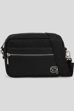 Karl Lagerfeld Ikon Outline Crossbody Bag, Man, , Size: One size