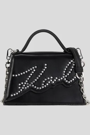 Karl Lagerfeld K/signature Small Studded Crossbody Bag, Woman, , Size: One size