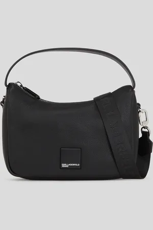 Karl Lagerfeld Klj Box Logo Soft Mini Hobo Bag, Woman, , Size: One size