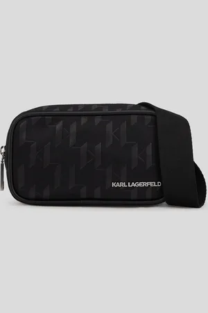 Karl Lagerfeld K/monogram Crossbody Bag, Man, , Size: One size