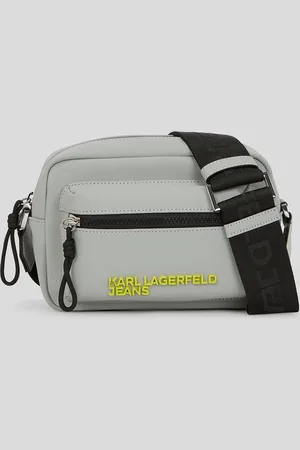 Karl Lagerfeld Coated Crossbody Bag, Man, , Size: One size
