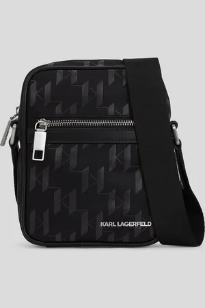 Karl Lagerfeld K/monogram Crossbody Bag, Man, , Size: One size