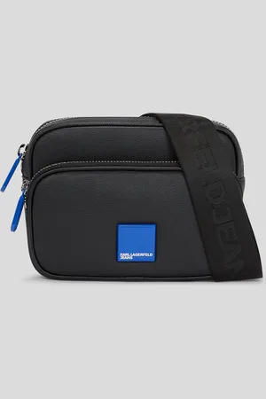 Karl Lagerfeld Klj Box Logo Extra-large Camera Bag, Man, , Size: One size