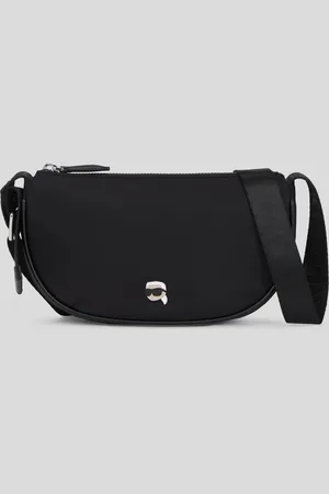 Karl Lagerfeld Ikon Nylon Crossbody Pouch, Woman, , Size: One size