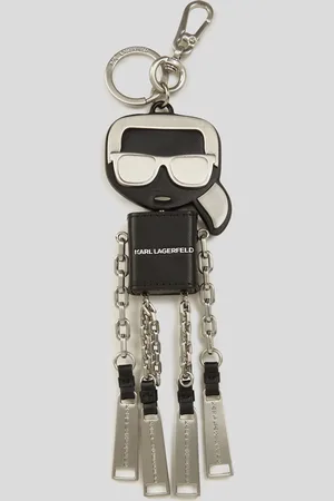 Karl Lagerfeld Ikon Karl Keychain, Man, , Size: One size
