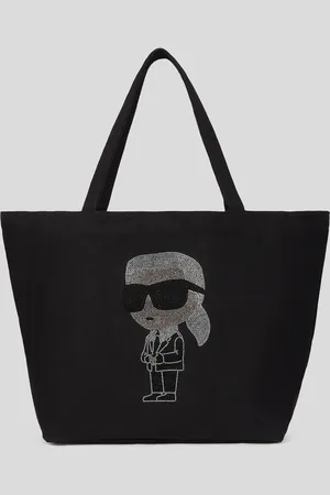 Karl Lagerfeld Ikon Rhinestone Shopper, Woman, , Size: One size