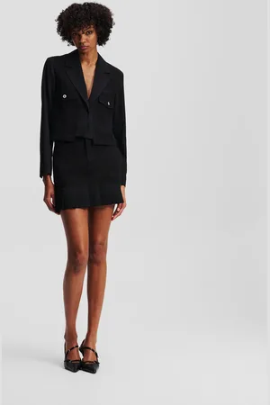 Karl Lagerfeld Pleated Mini Skirt, Woman, , Size: S