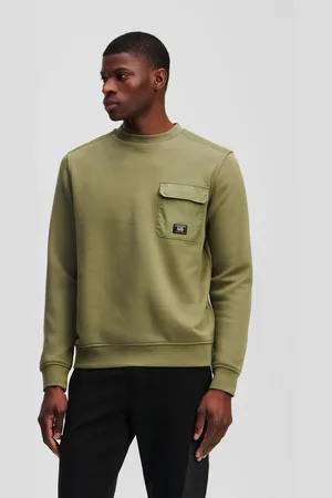 Karl Lagerfeld Chest Pocket Sweatshirt, Man, , Size: XS