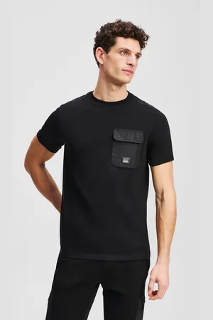 Karl Lagerfeld Chest Pocket T-shirt, Man, , Size: L