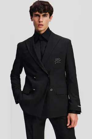 Karl Lagerfeld K/autograph Double-breasted Jacket, Man, , Size: 46