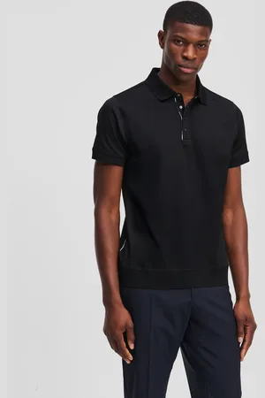Karl Lagerfeld Press Button Polo Shirt, Man, , Size: M