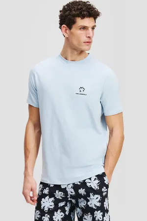 Karl Lagerfeld Flower Print T-shirt, Man, , Size: XS