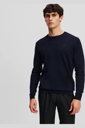 Karl Lagerfeld Karl Kameo Crewneck Sweater, Man, , Size: S