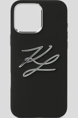 Karl Lagerfeld Karl Autograph Iphone 16 Pro Max Case, Woman, , Size: One size