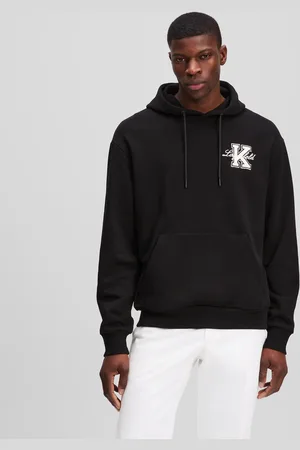 Karl Lagerfeld K-initial Hoodie, Man, , Size: XS