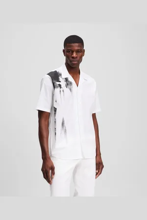Karl Lagerfeld Silhouette Print Shirt, Man, , Size: XS