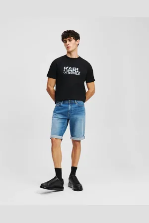 Karl Lagerfeld Denim Shorts, Man, , Size: 2930