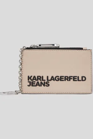 Karl Lagerfeld Faux-leather Cardholder, Woman, , Size: One size