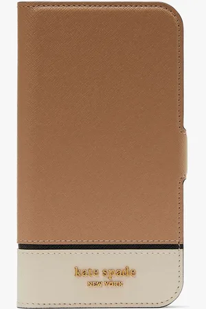 Kate Spade Morgan Colorblock iPhone 14 Pro Magnetic Wrap Folio Case
