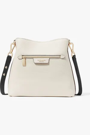 Kate Spade Hudson Colorblocked Pebbled Leather Shoulder Bag