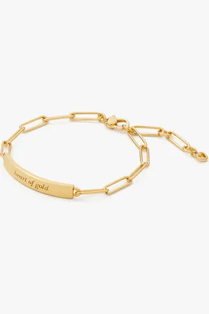 Kate Spade Heart Of Gold Id Bracelet