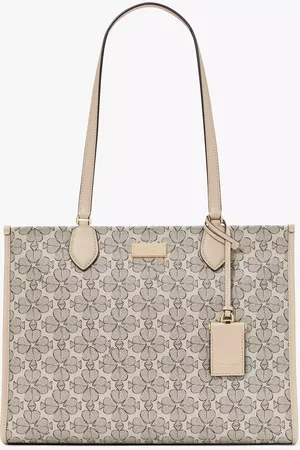 Kate Spade Spade Flower Coated Canvas Large Market Tote
