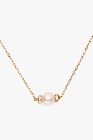 Kate Spade Kate Spade Fine Meant To Be Pearl & Diamond Pendant
